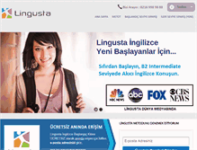 Tablet Screenshot of lingusta.com.tr